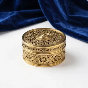 Decorative Brass Bridal Chooda Box